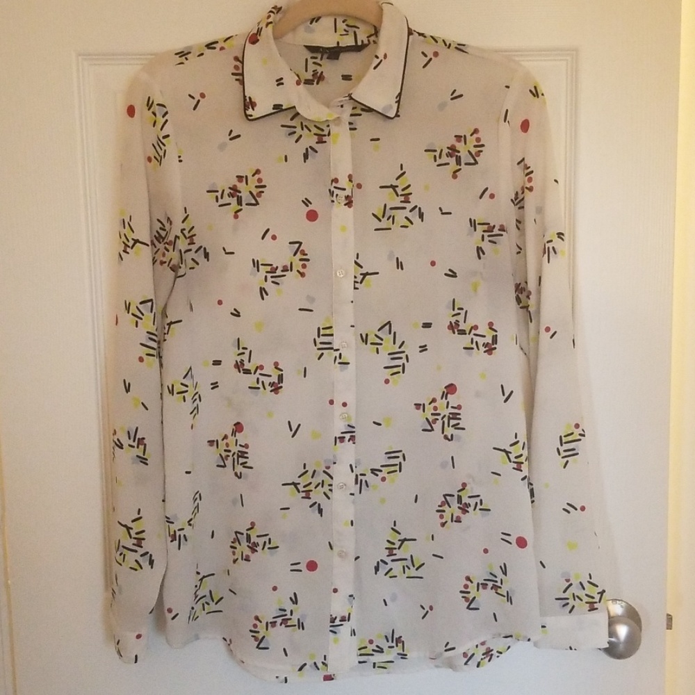AX printed blouse